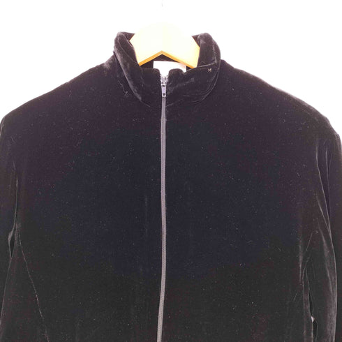 CHICO’S DESIGN 90s ベロア ジップアップ ジャケット メンズ JPN:1