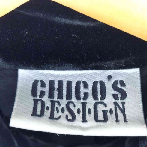 CHICO’S DESIGN 90s ベロア ジップアップ ジャケット メンズ JPN:1