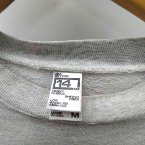 ロサンゼルスアパレル Los Angeles Apparel USA製 14OZ ヘビーウェイト スウェット トレーナー メンズ import:M