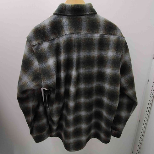 バッカーズ Backers オンブレチェック L/S ネルシャツ メンズ import:M