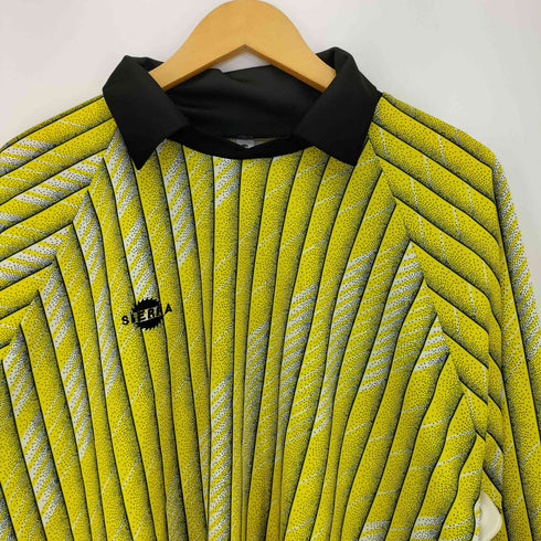 SIERRA ストライプ ロゴプリント エルボーパッド フットボールシャツ メンズ 7/8