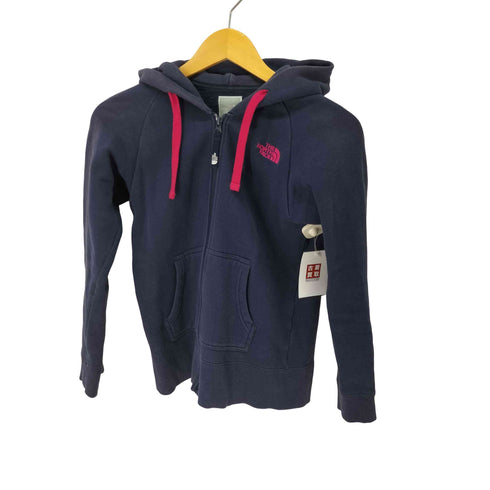 ザノースフェイス THE NORTH FACE 刺繍ロゴ ジップアップパーカー レディース M