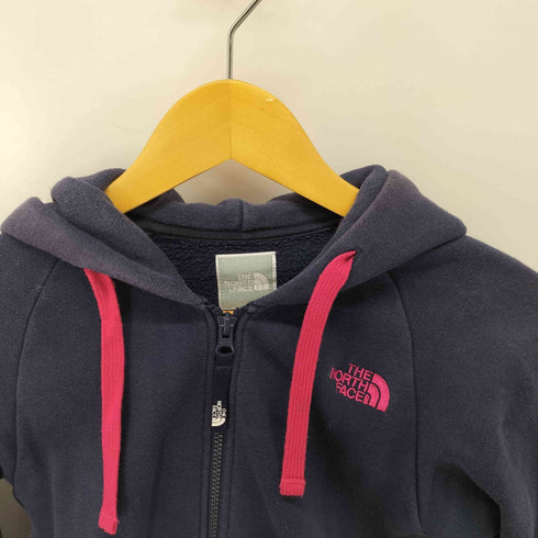 ザノースフェイス THE NORTH FACE 刺繍ロゴ ジップアップパーカー レディース M