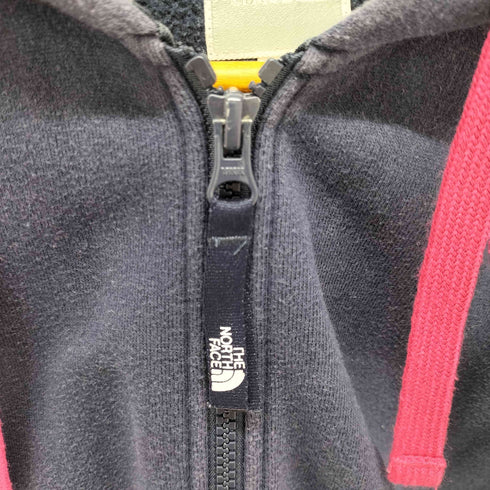 ザノースフェイス THE NORTH FACE 刺繍ロゴ ジップアップパーカー レディース M