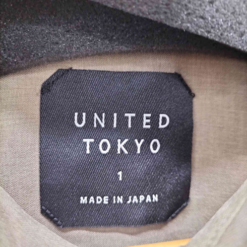ユナイテッドトウキョウ UNITED TOKYO アシメスリットレースLSシャツ メンズ JPN:1