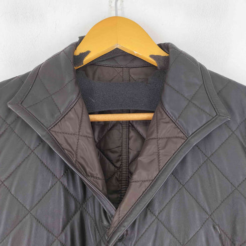 タケオキクチ TAKEO KIKUCHI シープレザーキルティングコート メンズ JPN:2