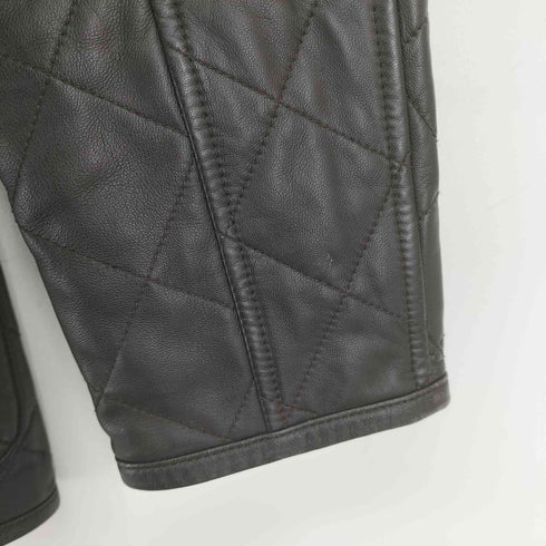 タケオキクチ TAKEO KIKUCHI シープレザーキルティングコート メンズ JPN:2