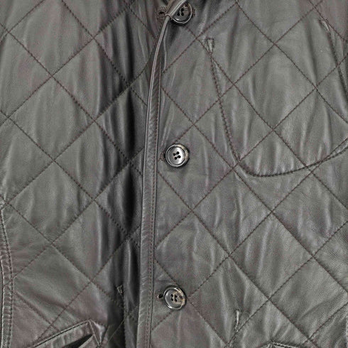 タケオキクチ TAKEO KIKUCHI シープレザーキルティングコート メンズ JPN:2