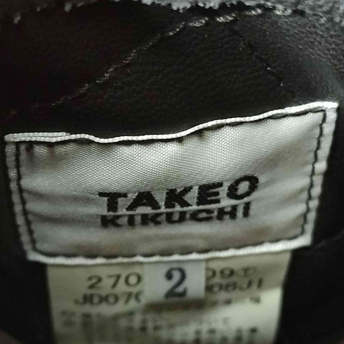 タケオキクチ TAKEO KIKUCHI シープレザーキルティングコート メンズ JPN:2