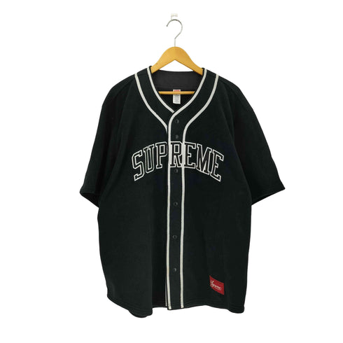 シュプリーム Supreme 24AW POLARTEC BASEBALL JERSEY ポーラテック ベースボール ジャージ シャツ メンズ import:XL