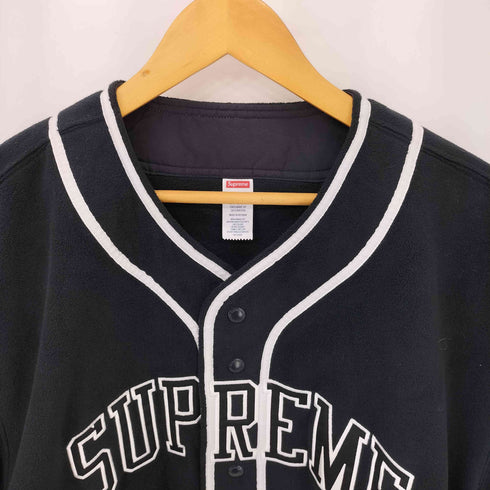 シュプリーム Supreme 24AW POLARTEC BASEBALL JERSEY ポーラテック ベースボール ジャージ シャツ メンズ import:XL