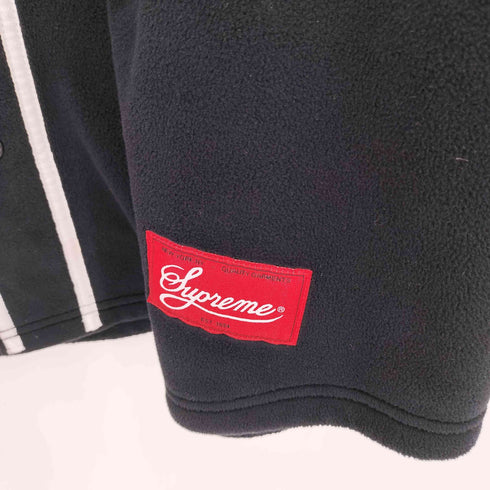 シュプリーム Supreme 24AW POLARTEC BASEBALL JERSEY ポーラテック ベースボール ジャージ シャツ メンズ import:XL
