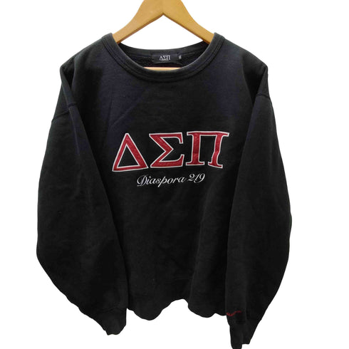 ディアスポラスケートボーズ Diaspora Skateboards Diaspora 219 刺繍 クルーネック スウェット トレーナー メンズ JPN:XL