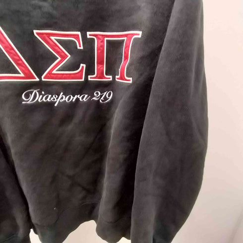 ディアスポラスケートボーズ Diaspora Skateboards Diaspora 219 刺繍 クルーネック スウェット トレーナー メンズ JPN:XL