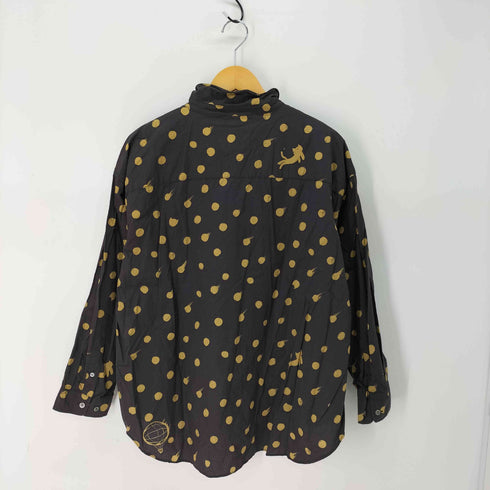 ツモリチサト TSUMORI CHISATO 総柄 猫 ドット ブラウス レディース JPN:M