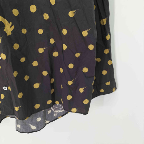 ツモリチサト TSUMORI CHISATO 総柄 猫 ドット ブラウス レディース JPN:M
