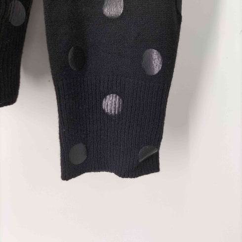 ツモリチサト TSUMORI CHISATO カシミヤ混 Vネック ドット ニット レディース JPN:2