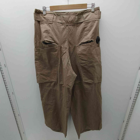 FFFPOSTALSERVICE Belted Draped Pocket Trousers Wide Cargo Pants ベルテッド ワイド カーゴ トラウザー パンツ メンズ