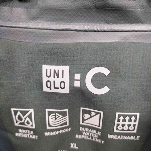 ユニクロシー UNIQLO:C 25AW ブロックテック パーカ メンズ JPN:XL