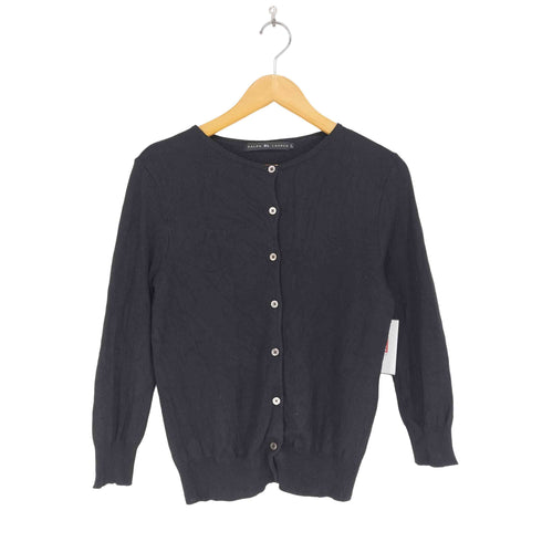 ラルフローレン アールエル RALPH RL LAUREN カシミヤ混 カーディガン レディース import:L