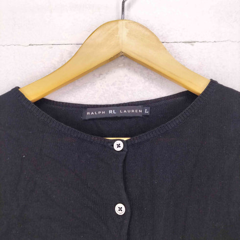 ラルフローレン アールエル RALPH RL LAUREN カシミヤ混 カーディガン レディース import:L