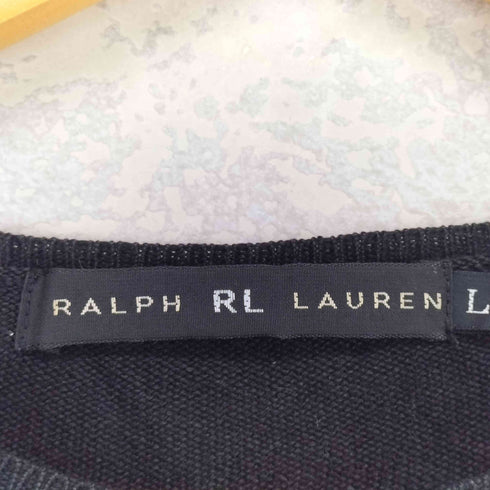 ラルフローレン アールエル RALPH RL LAUREN カシミヤ混 カーディガン レディース import:L