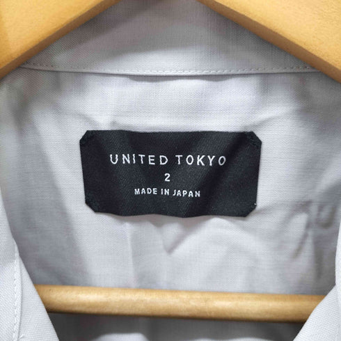 ユナイテッドトウキョウ UNITED TOKYO クリアウールスキッパーシャツ メンズ JPN:2