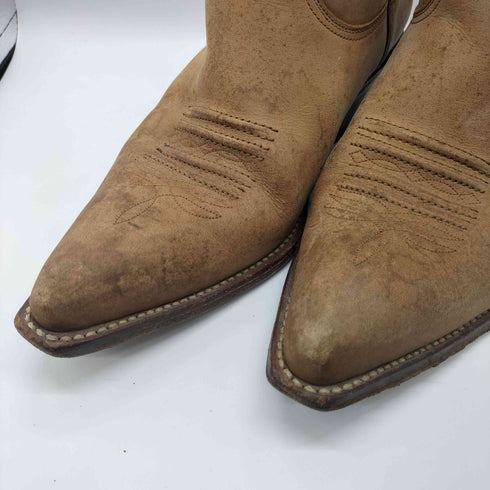 SANCHO スペイン製 ステッチ デザイン ウエスタン ブーツ メンズ EUR:42