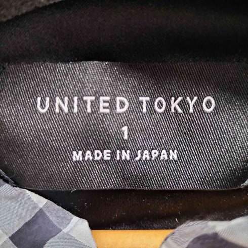 ユナイテッドトウキョウ UNITED TOKYO ギンガムチェックカンフーシャツ メンズ JPN:1