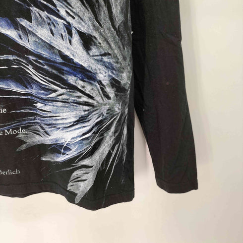 シュリセル SCHLUSSEL フェザーグラフィック VネックTee メンズ JPN:2