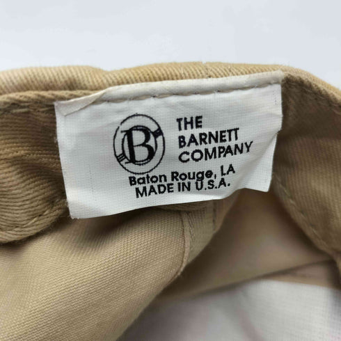 THE BARNETT COMPANY USA製 企業ロゴ刺繍 6パネル キャップ メンズ