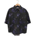 welise リッチドレープスムース 総柄 ハーフスリーブ オーバーサイズシャツ メンズ