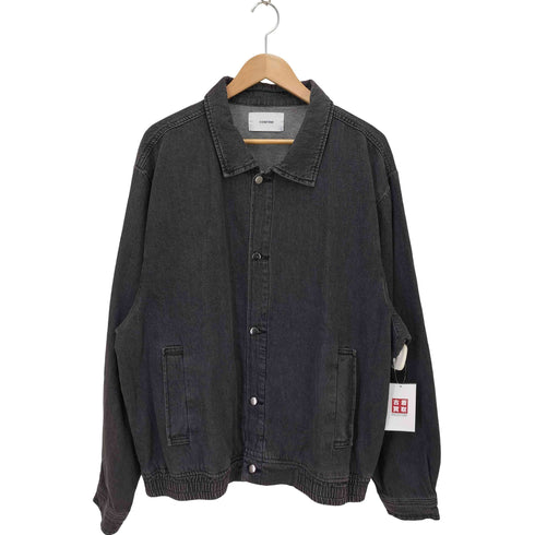 コンファーム CONFIRM )ビッグシルエット ヴィンテージライク ケミカルウォッシュ加工 ブルゾン デニムジャケット メンズ JPN:L