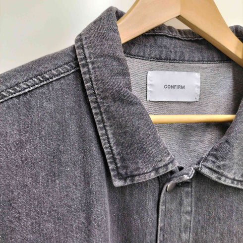 コンファーム CONFIRM )ビッグシルエット ヴィンテージライク ケミカルウォッシュ加工 ブルゾン デニムジャケット メンズ JPN:L