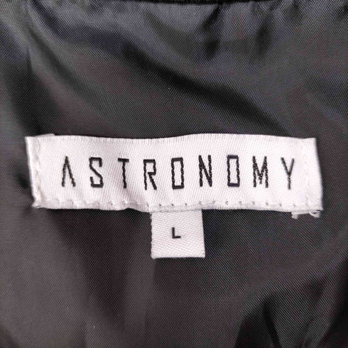 アストロノミー ASTRONOMY ビッグシルエットドロップショルダーショートモッズブルゾンM-65 フェイクレザー メンズ JPN:L