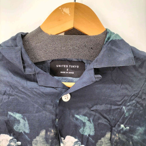 ユナイテッドトウキョウ UNITED TOKYO フラワーオープンカラーシャツ メンズ JPN:2