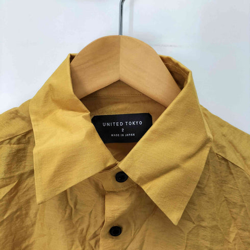 ユナイテッドトウキョウ UNITED TOKYO Sheer Military Short Sleeve Shirt メンズ JPN:2