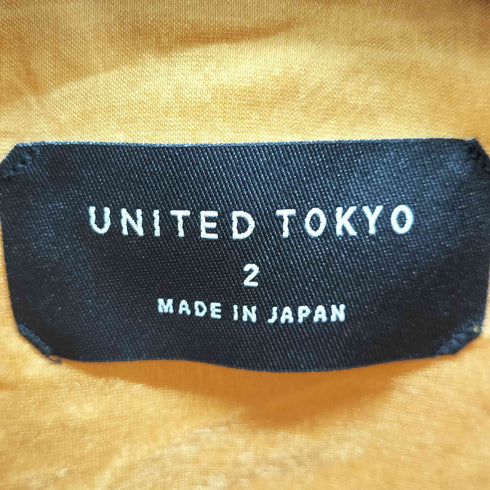 ユナイテッドトウキョウ UNITED TOKYO Sheer Military Short Sleeve Shirt メンズ JPN:2