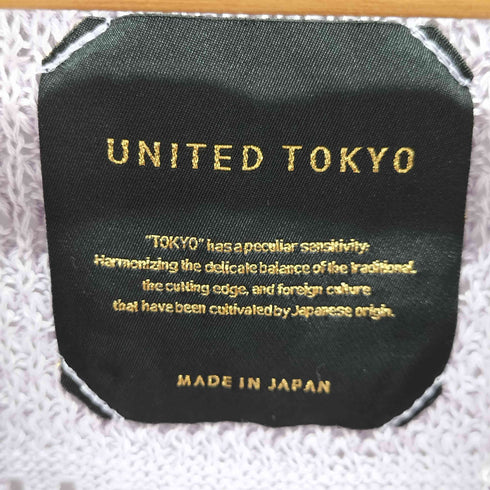 ユナイテッドトウキョウ UNITED TOKYO メッシュショ-トスリーブサマーニット メンズ FREE