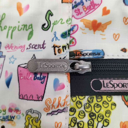 レスポートサック LeSportsac 総柄 リバーシブル トートバッグ レディース