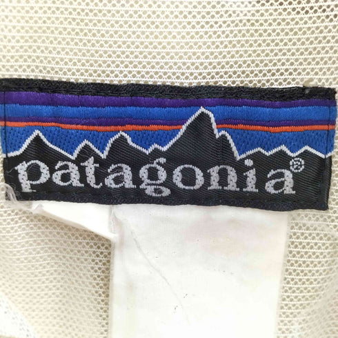 パタゴニア patagonia 80s 比翼ジップ 格子 シェル レインコート メンズ JPN:M