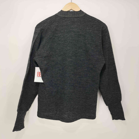 40s WILWIN ベル型 コの字留め CONMARジップ ジップアップ カーディガン メンズ