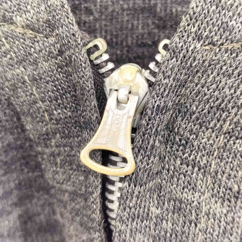 40s WILWIN ベル型 コの字留め CONMARジップ ジップアップ カーディガン メンズ