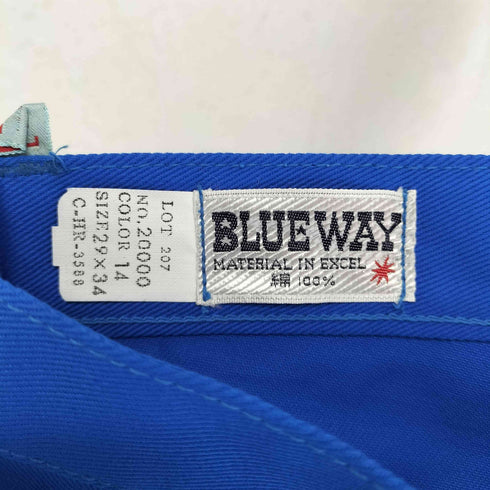 ブルーウェイ BLUE WAY ベルボトム ブッシュパンツ レディース US:28-29