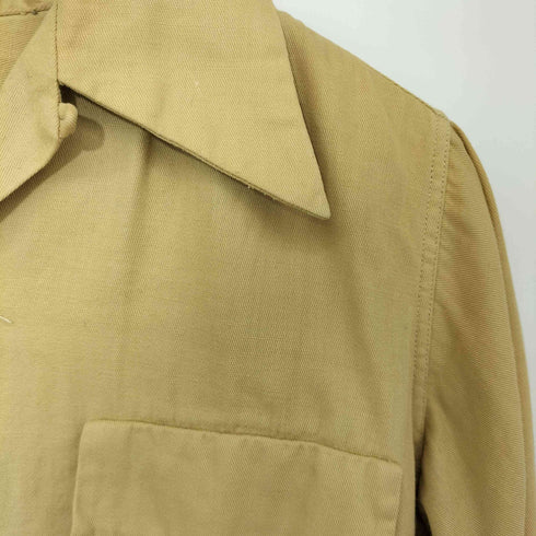 50s-40s vintage CAPISTRANO BY WISMAR オープンカラーシャツ ギャバシャツ メンズ import:S