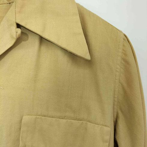 50s-40s vintage CAPISTRANO BY WISMAR オープンカラーシャツ ギャバシャツ メンズ import:S