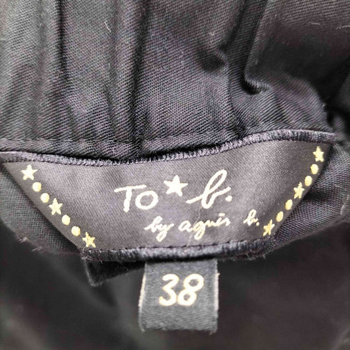 トゥービーバイアニエスベー To b. by agnes b. ポリ コットン タイト カーゴ スカート レディース EUR:38