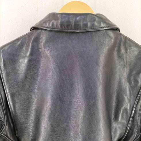 ショット Schott USA製 レザーシングルライダースジャケット メンズ US:36