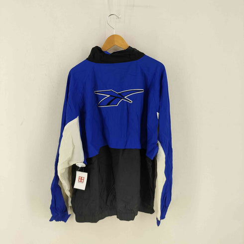 リーボック Reebok 90S バックロゴ ナイロンジャケット メンズ XXL