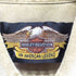 ハーレーダビッドソン HARLEY-DAVIDSON USA製 製品染め キャンバスシャツ メンズ import:L